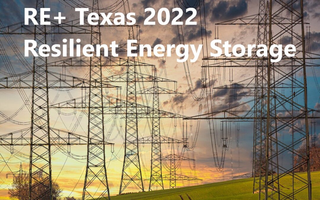 Resilient SmartEstorage at Renewable Energy Conference RE+ Texas